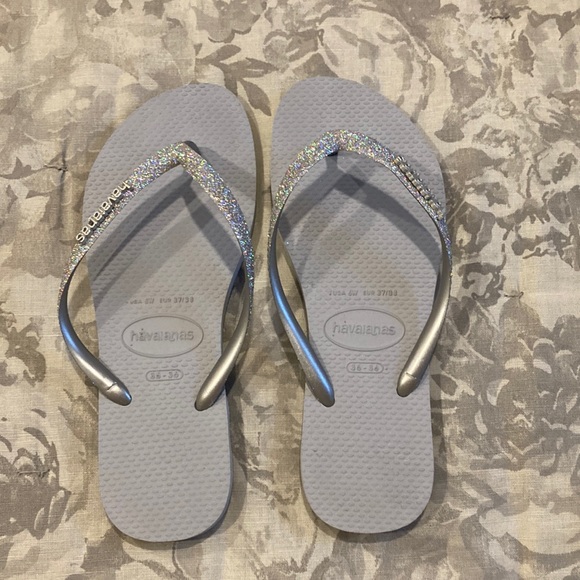 Havaianas Slim Glitter Flip Flop - Picture 2 of 6
